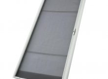 Odl 36 In X 78 In Brisa White Sliding Retractable Screen Door pertaining to dimensions 1000 X 1000