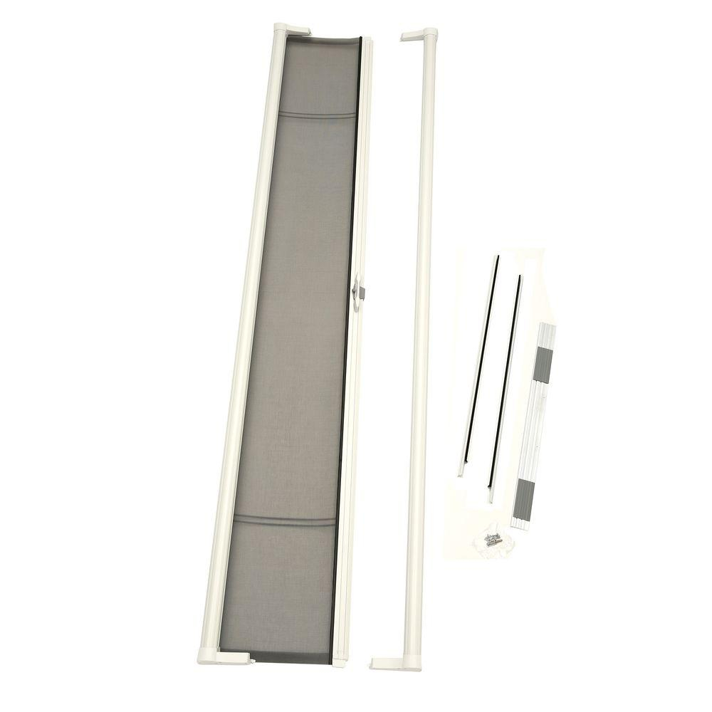 Odl 36 In X 96 In Brisa White Tall Retractable Screen Door Brtlwe inside proportions 1000 X 1000