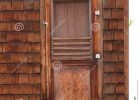 Old Fashioned Wooden Screen Door Stock Image Image Of Antique throughout size 1095 X 1300