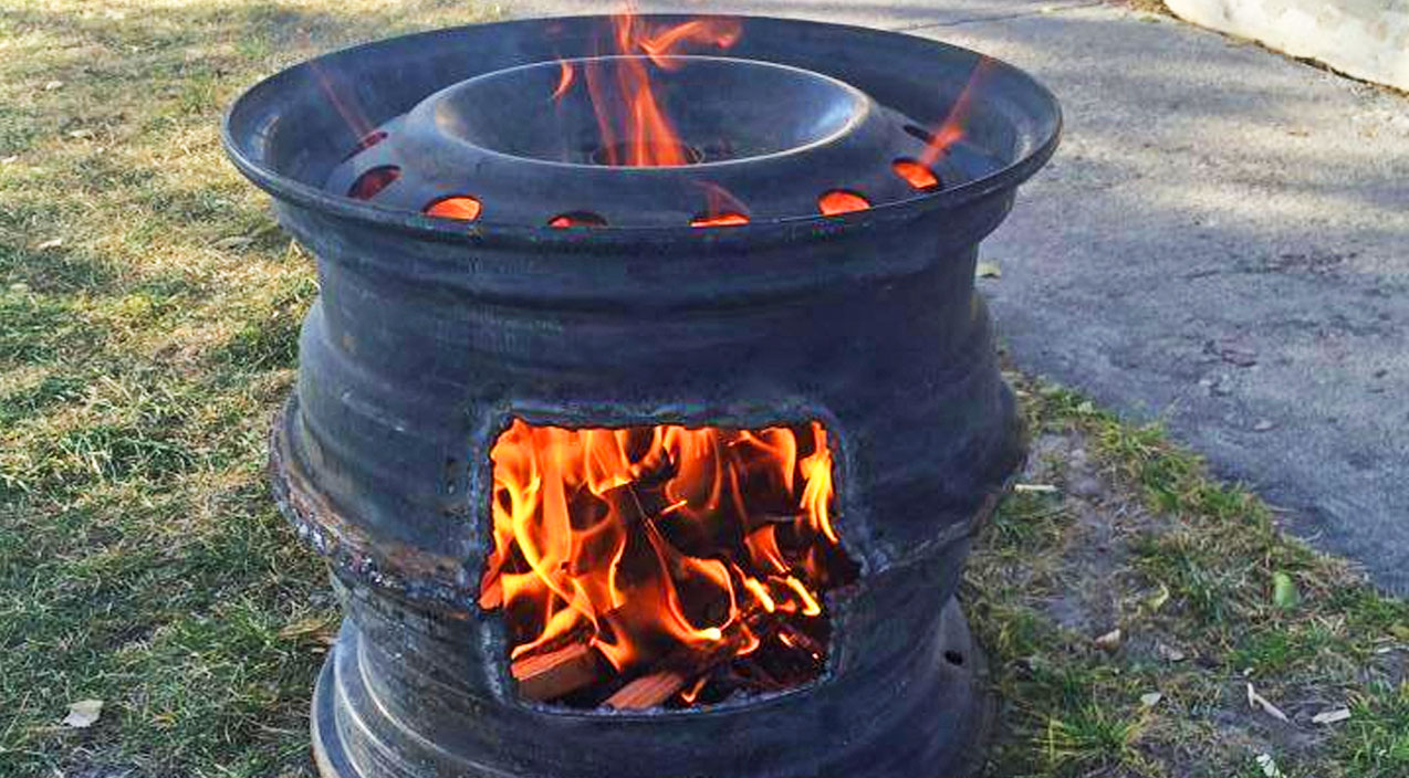 Old Tire Rims Make For The Best Diy Fire Pits intended for dimensions 1274 X 704