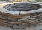 Our Stacked Stone Fire Pit Made From The Left Over Stone From Our with measurements 2969 X 1654