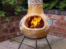 Outdoor Clay Fire Pit Clay Fire Pits Clay Chiminea Chiminea regarding dimensions 964 X 962