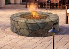 Outdoor Fire Pit Coffee Table Self Contained Propane Fire Pit for dimensions 2600 X 2600