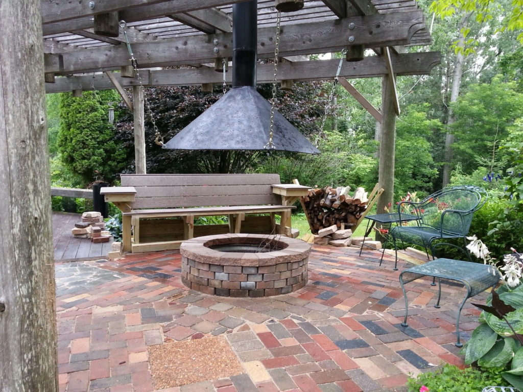 Outdoor Fire Pit With Chimney 12785 in size 1024 X 768