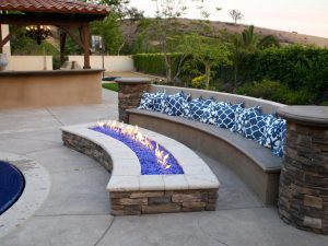 Outdoor Fire Pit With Glass Rocks Fire Pit Design Ideas within dimensions 1280 X 960