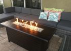 Outdoor Linear Fire Pit And Seating Area On Lanai Better Homes And throughout sizing 3264 X 2448