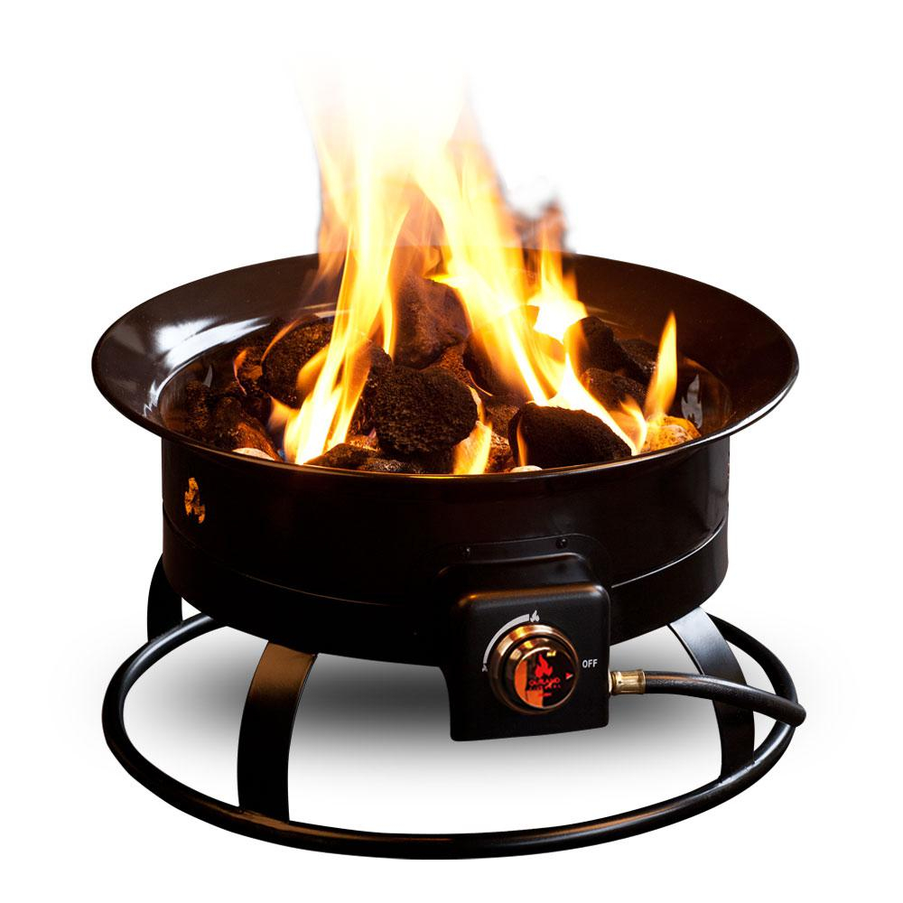 Outland Firebowl Standard 19 In Steel Portable Propane Fire Pit 823 with regard to size 1000 X 1000