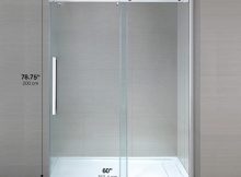 Ove Decors Sierra 60 In X 79 In Frameless Sliding Shower Door In with regard to sizing 1000 X 1000