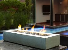 Paloform Robata Modern Rectangular Concrete Outdoor Fire Pit for sizing 900 X 900