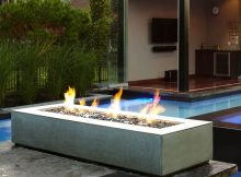 Paloform Robata Modern Rectangular Concrete Outdoor Fire Pit inside measurements 900 X 900