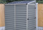 Palram 4x6 Lean To Skylight Storage Shed Kit Gray Hg9600t with regard to proportions 1890 X 1890