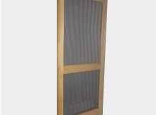 Paul Argoe Style 300 White Pine Screen Door With Hardware Cloth for dimensions 1050 X 1050