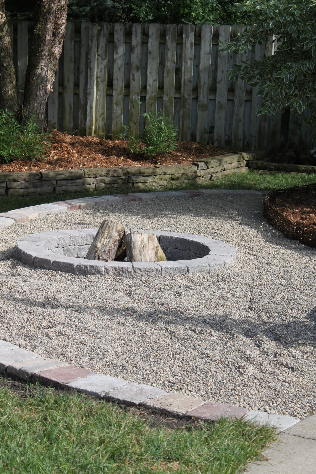 Pea Gravel Fire Pit We Already Have The Pea Gravel Area For for measurements 1067 X 1600
