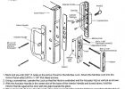 Peachtree Prado Sliding Door Hardware Installation Instructions regarding measurements 807 X 1024