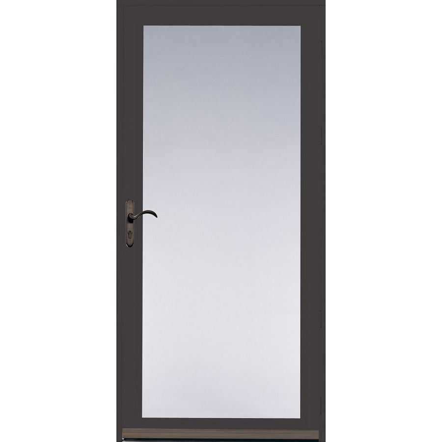 Pella Ashford Brown Full View Safety Aluminum Full View Glass And within dimensions 900 X 900
