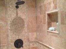 Pictures Of Bathroom Walls With Tile Walls Which Incorporate A with dimensions 768 X 1024