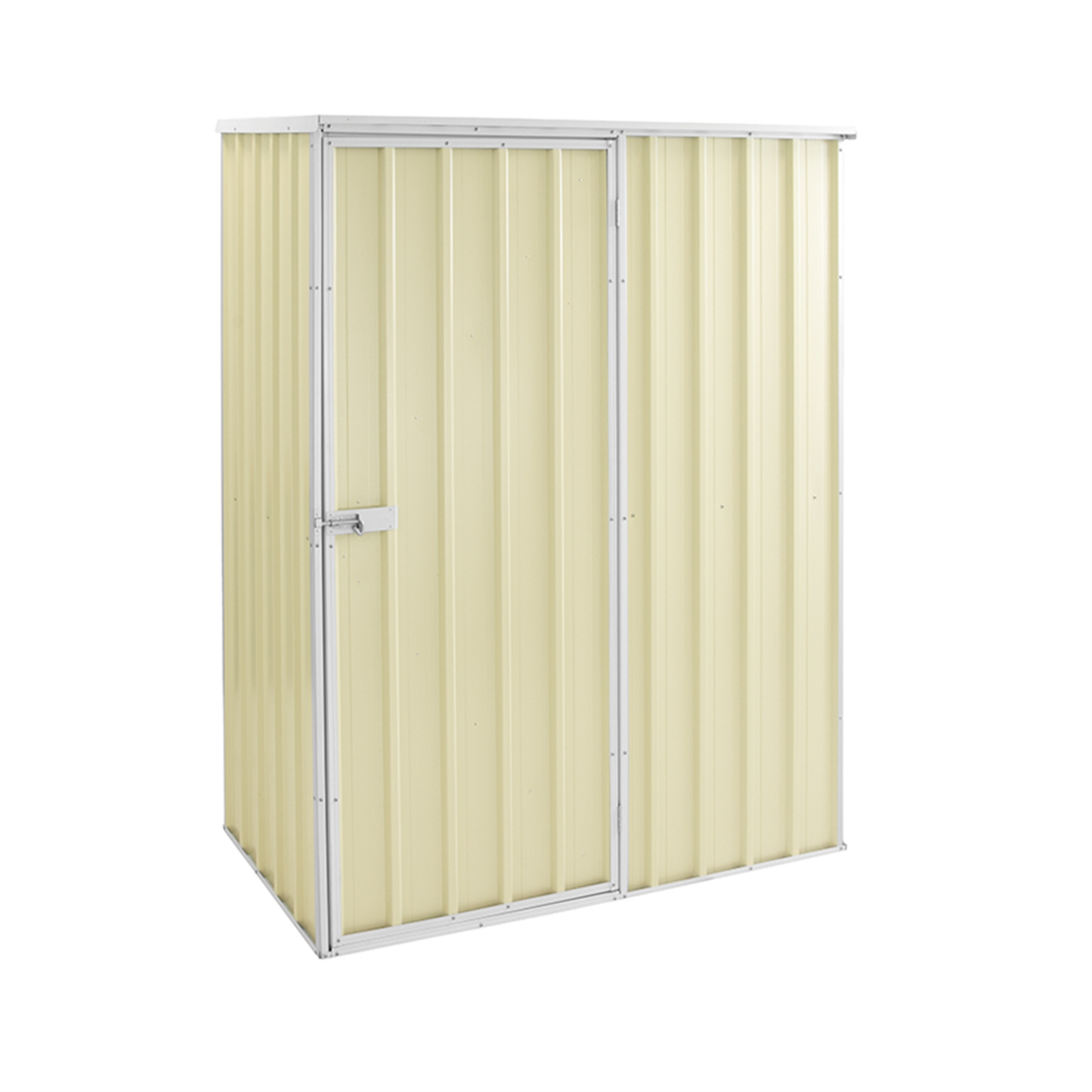 Pinnacle 15 X 08 X 20m Garden Shed Cream Bunnings Warehouse for dimensions 1600 X 1600