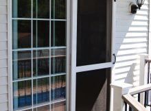 Planted And Blooming Girl Sliding Screen Door Decorating Ideas intended for measurements 1241 X 1600