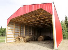 Post Frame Hay Storage Buildings Alberta Hay Sheds Remuda in dimensions 1400 X 700