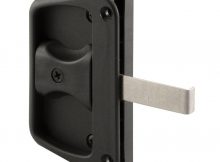 Prime Line Black Sliding Screen Door Latch With Screw A 243 The pertaining to dimensions 1000 X 1000