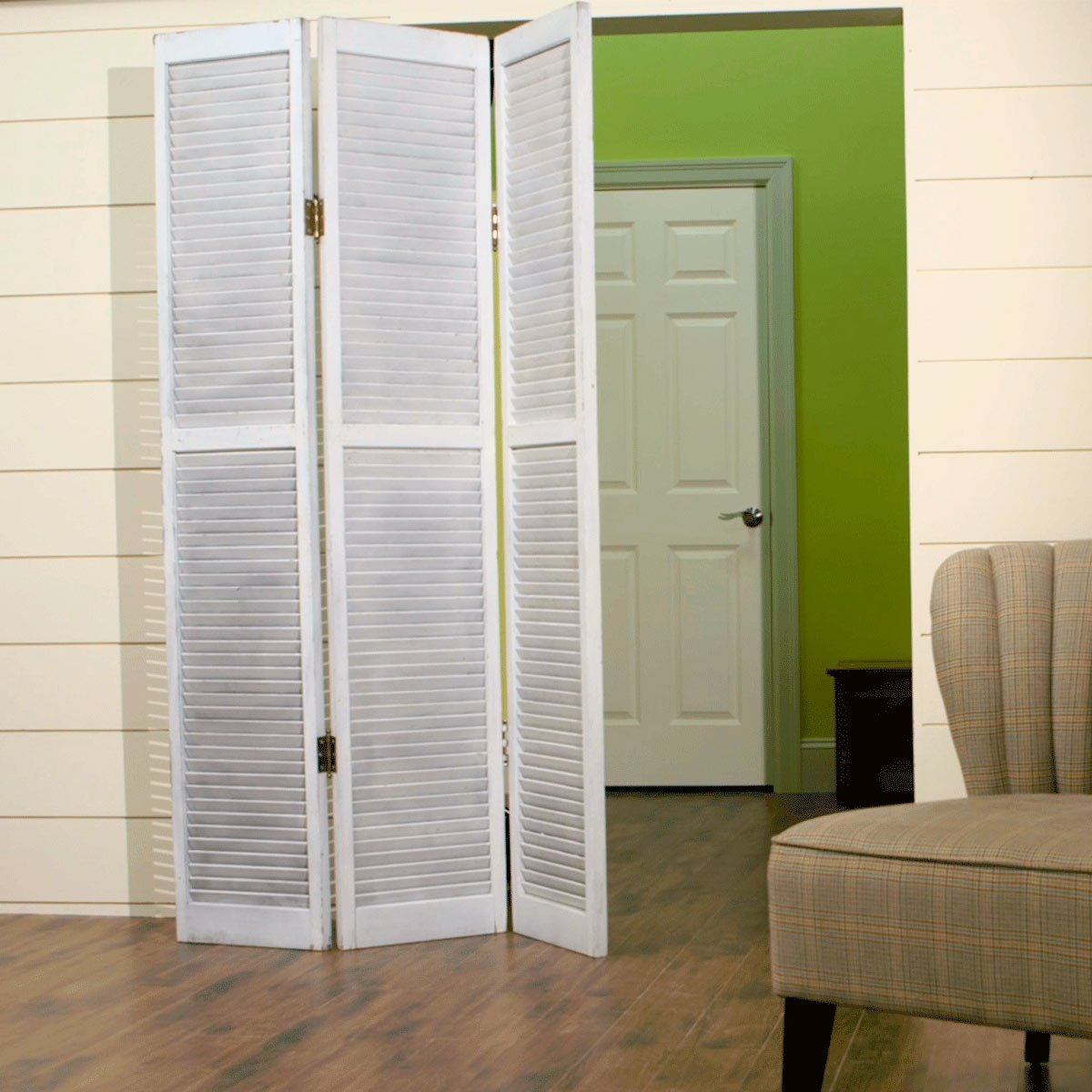 Privacy Screen With Salvaged Closet Doors The Family Handyman within dimensions 1200 X 1200