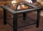 Pure Garden Steel Wood Burning Fire Pit Table Reviews Wayfair within proportions 2000 X 2000