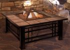 Pure Garden Tile Steel Wood Burning Fire Pit Table Reviews Wayfair pertaining to size 2000 X 2000