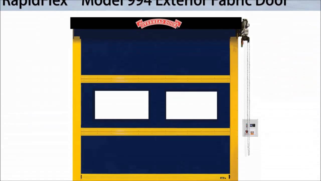 Rapidflex High Speed Doors Fabric And Rubber Doors From Overhead with regard to size 1280 X 720