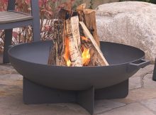 Real Flame Anson Steel Wood Burning Fire Pit Reviews Wayfair within measurements 1624 X 1624