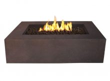 Real Flame Baltic 51 In Rectangle Natural Gas Outdoor Fire Pit In for dimensions 1000 X 1000