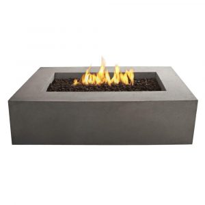 Real Flame Baltic 51 In Rectangle Natural Gas Outdoor Fire Pit In pertaining to proportions 1000 X 1000