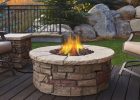 Real Flame Sedona 43 In X 17 In Round Fiber Concrete Propane Fire for proportions 1000 X 1000