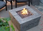 Red Ember Glacier Stone 35 In Square Gas Fire Pit Table With Free for size 1600 X 1600