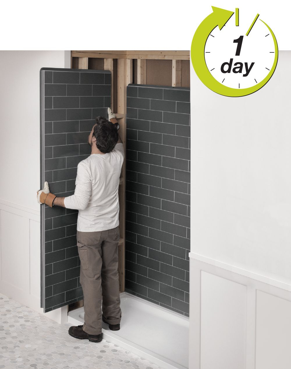 Revolutionary Shower Bathroom Remodel Look Like Tiles Maax Hwy intended for size 1000 X 1268