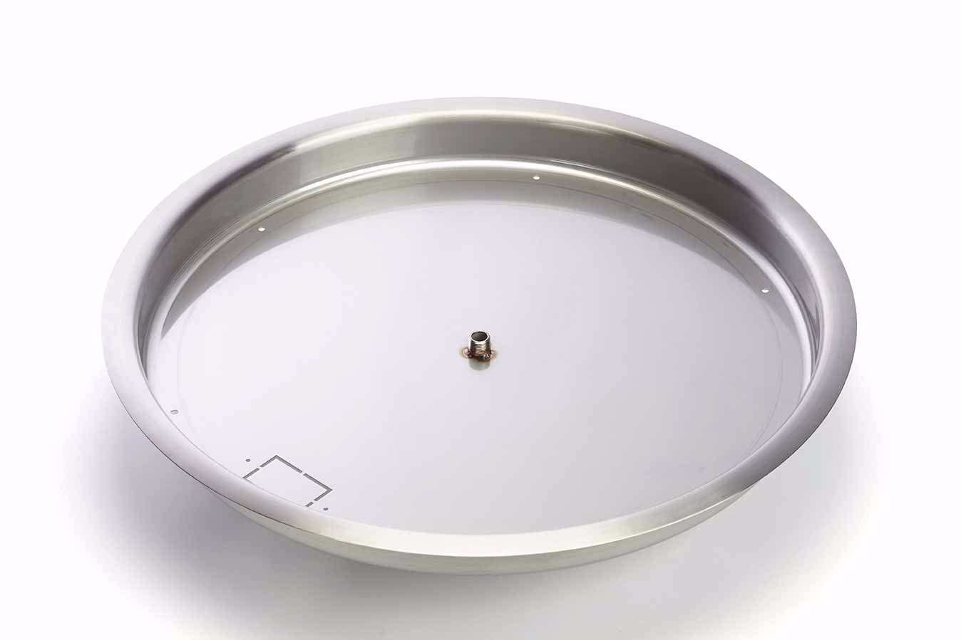 Round Fire Bowl Pans Hearth Products Controls Co inside measurements 1348 X 899