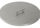 Round Fire Pit Steel Covers Made From Stainless Steel with measurements 1496 X 946