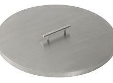 Round Fire Pit Steel Covers Made From Stainless Steel with measurements 1496 X 946