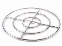 Round Fire Rings Stainless Hearth Products Controls Co intended for sizing 1348 X 899