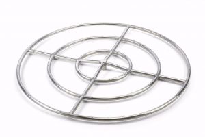 Round Fire Rings Stainless Hearth Products Controls Co intended for sizing 1348 X 899