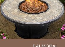 Round Fire Table Agio Balmoral Fire Pit Design Furnishings throughout dimensions 1600 X 1600