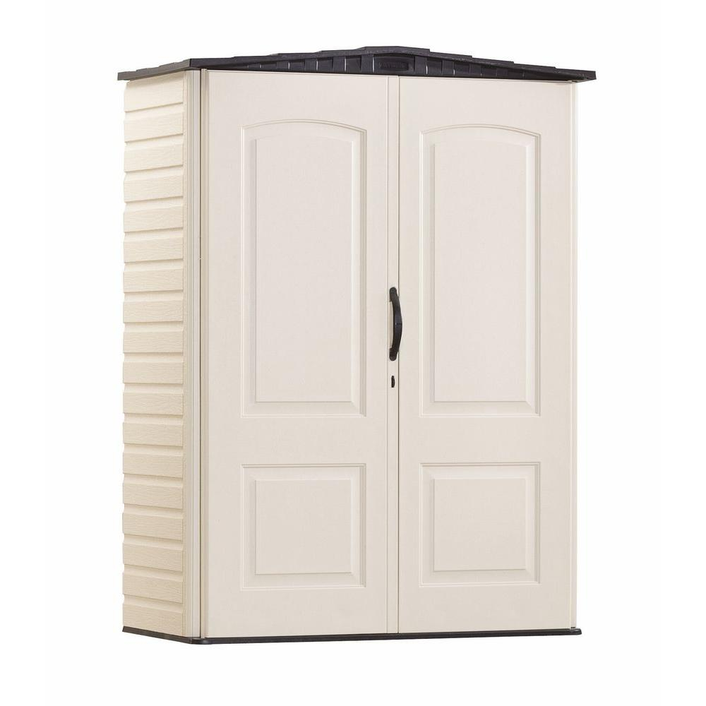Rubbermaid 2 Ft 4 In X 4 Ft 8 In Small Vertical Resin Storage with regard to proportions 1000 X 1000