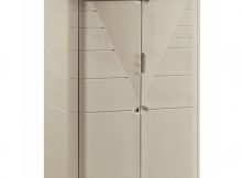 Rubbermaid 4 Ft 7 In X 2 Ft 7 In Large Vertical Resin Storage inside proportions 1000 X 1000