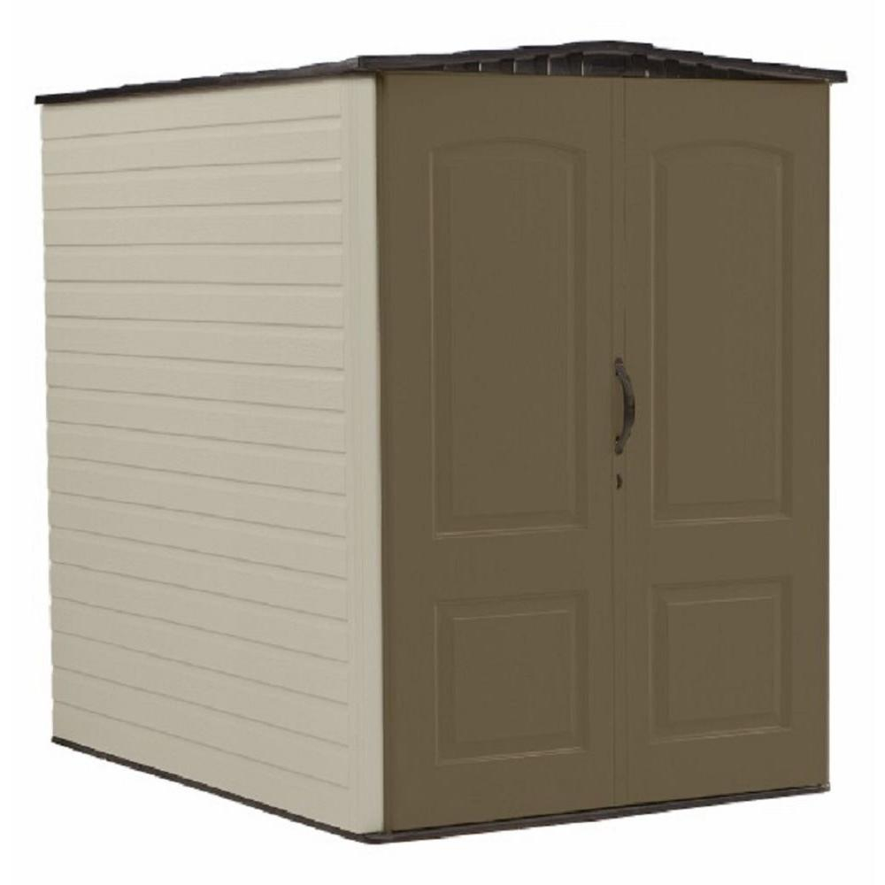 Rubbermaid Big Max 6 Ft 3 In X 4 Ft 8 In Resin Storage Shed throughout sizing 1000 X 1000