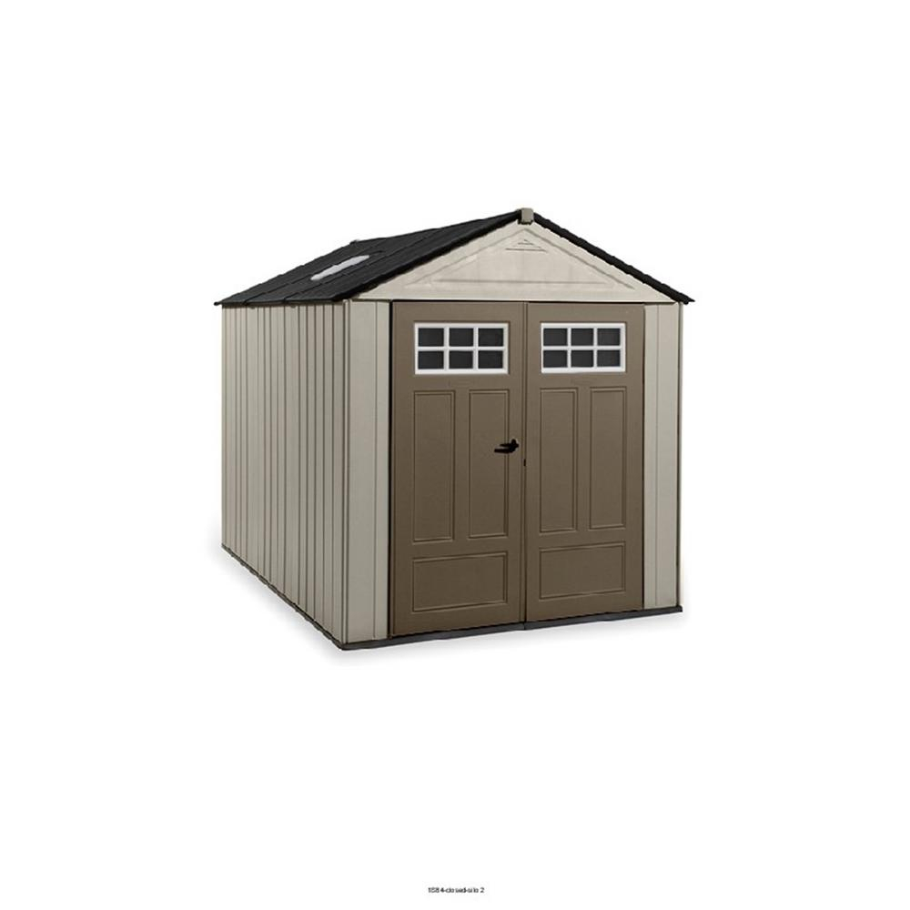 Rubbermaid Big Max Ultra 105 Ft X 7 Ft Storage Shed 2035891 The pertaining to dimensions 1000 X 1000