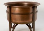 Rustic Copper Fire Pit In Outdoor Living Collections Fireside At intended for proportions 1223 X 1223