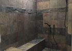 Rustic Farmhouse Shower Open Shower No Door Bathroom In 2019 intended for measurements 2448 X 3264