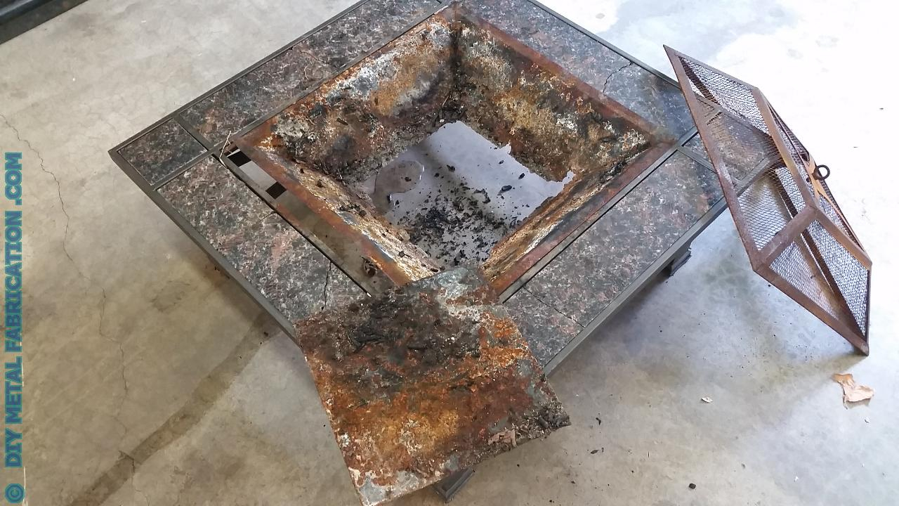 Rusty Fire Pit Rebuild Part 1 Diy Metal Fabrication for proportions 1280 X 720
