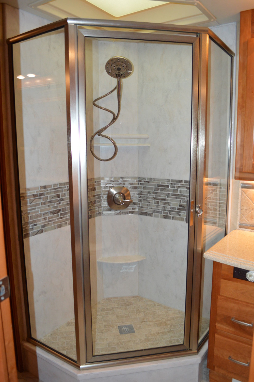 Rv Shower Enclosures Rv Glass Shower Door On Glass Front Doors with regard to proportions 1000 X 1504
