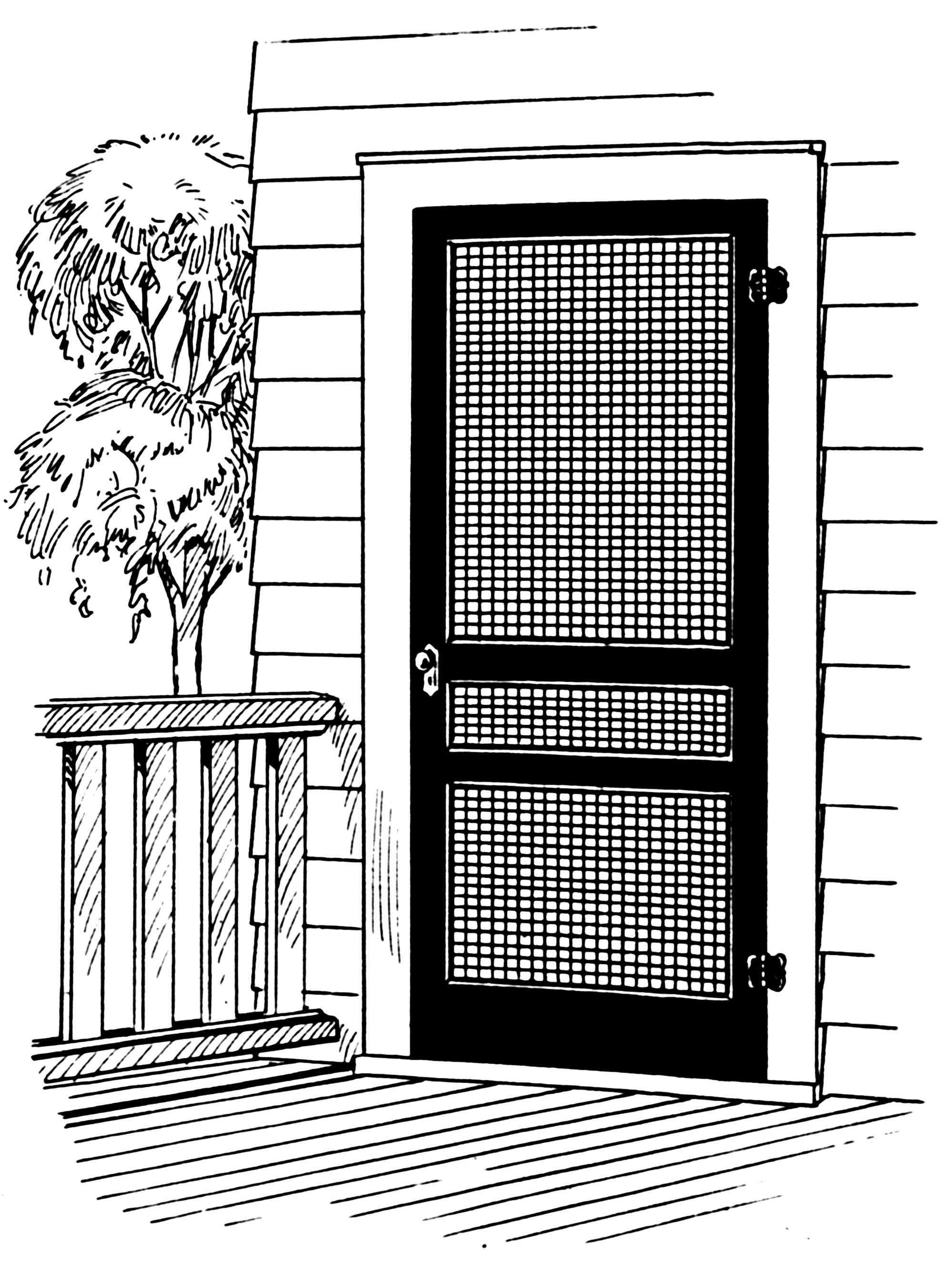 Screen Door Wikipedia regarding measurements 1998 X 2685