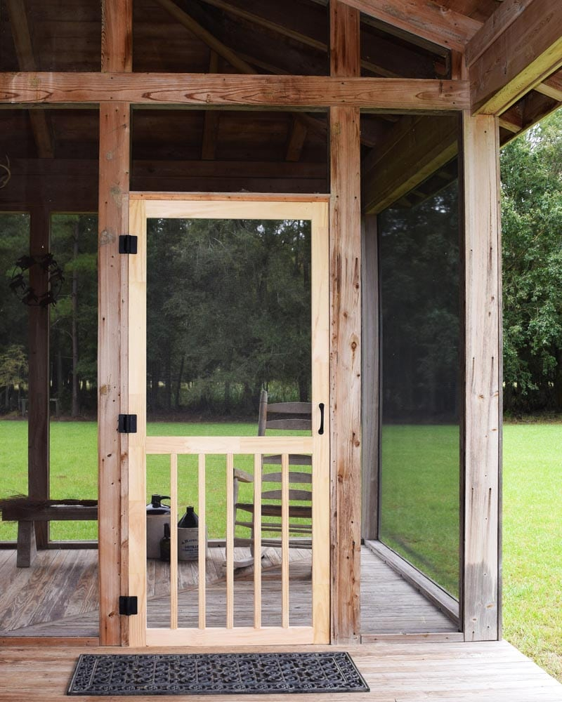 Screen Doors Solid Vinyl Wood And Pressure Treated Wood Doors throughout proportions 800 X 1000